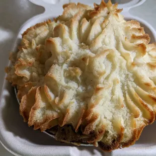 Thanksgiving Turkey dinner pie