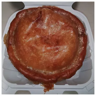 Chicken and mushroom pot pie