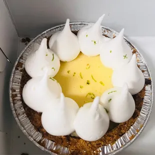 Key lime pie. Beyond delicious