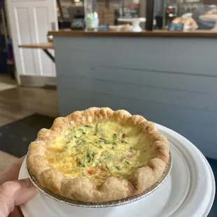 Vegetable quiche