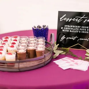 Dessert Shots