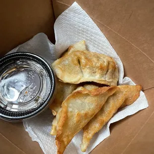 Chicken &amp; Veggie Pot sticker