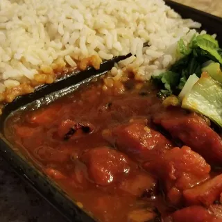 Vegan BBQ Pork w/ Rice