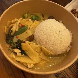 Thai Chicken Green Curry