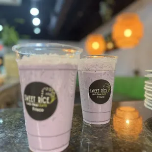 Taro milk tea