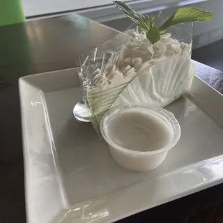 Coconut Crepe Cake