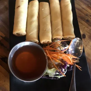 vegetable spring rolls