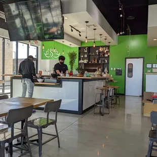 interior of restaurant