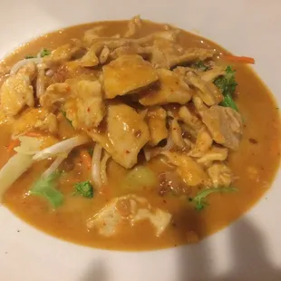 Peanut chicken curry