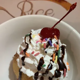 Fried ice cream