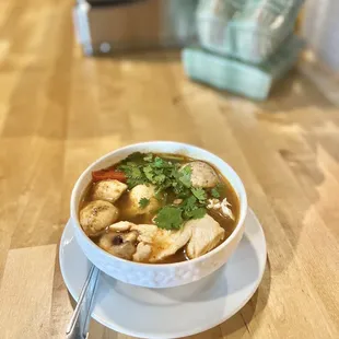 Chicken Tom Yum Soup
