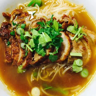 Duck Noodle Soup Dinner