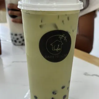 Matcha Milk Bubble Tea(Topioca)