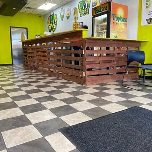 Inside of restaurant