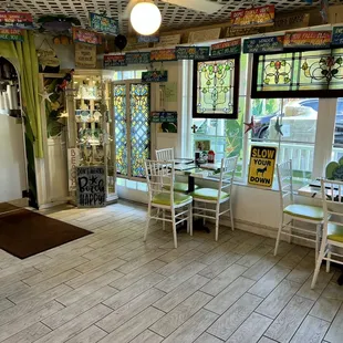 inside