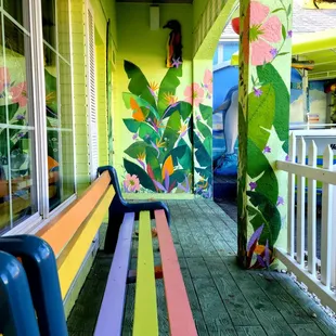 May 2021: Just one of the benches; I believe there were three others