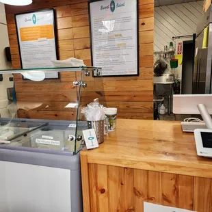 The ordering counter
