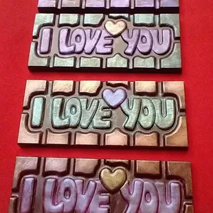 Many Fun Premium Chocolate Shapes, Colors, and Themes to choose from.  One of a kind hand painted....