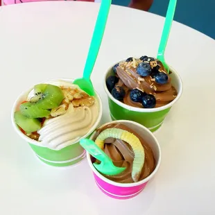 Our three creations