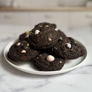 Mini Egg Chocolate Cookies