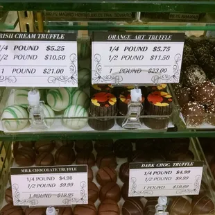 Such pretty truffles.