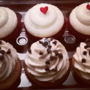 Red Velvet &amp; Chocolate Chip Cookie Dough