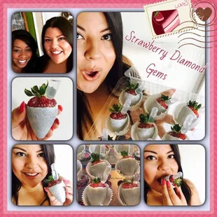 Strawberry Diamond Gems