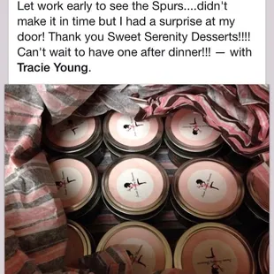 Cupcake Jar shipment to Hawaii