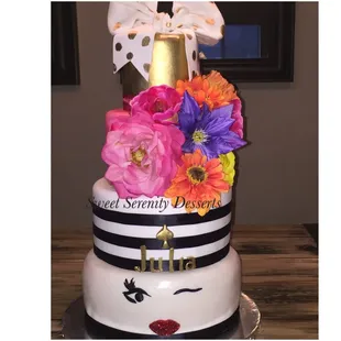 Custom Kate Spade cake