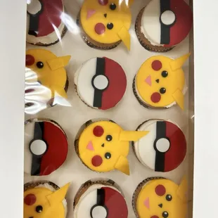 Pokémon cupcakes
