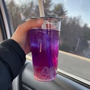 Lychee butterfly drink