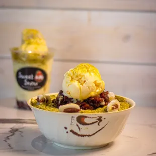 Matcha Bingsu Snow Ice