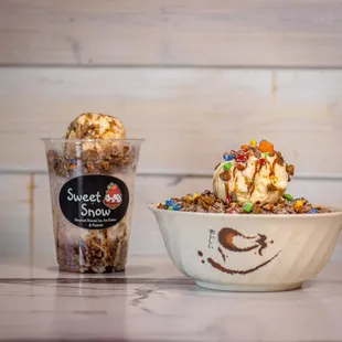 M&amp;M Bingsu Snow Ice