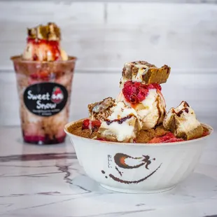 Tiramisu Bingsu Snow Ice