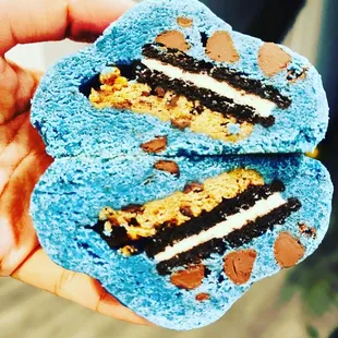 Inside cookie monster