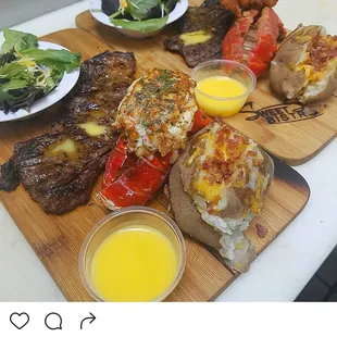 Steak and lobster dinner $15.00 every Thursday till 10:00