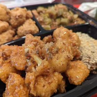 chicken wings and fried chicken, food