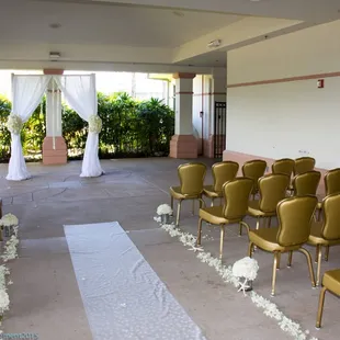 Schofield Nehelani Banquet Hall 2015 (Ceremony)