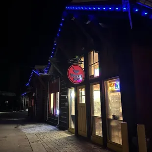 Front of the restaurant