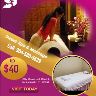 A traditional Swedish massage utilizing a system of techniques specially created to relax muscles by applying strokes and pre...