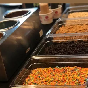 Dip station ice cream shop catering
