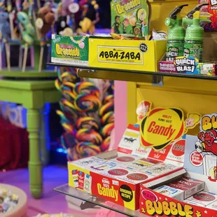 We have lots of fun treats! Everything from current to nostalgic!