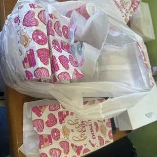 Bags and bags of deliciousness