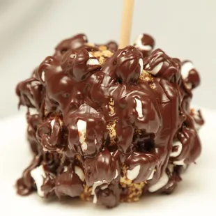 Rocky Road Caramel Apple