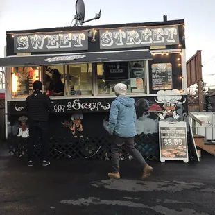Food truck exterior