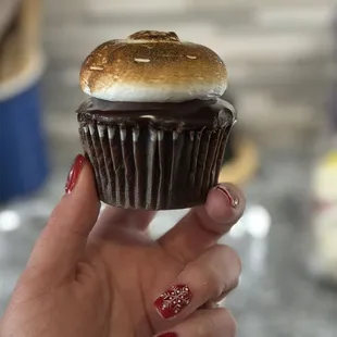 So this S&apos;more cupcake is GASM!! I had a moment with this Hahaha!!! Outstanding!!!!