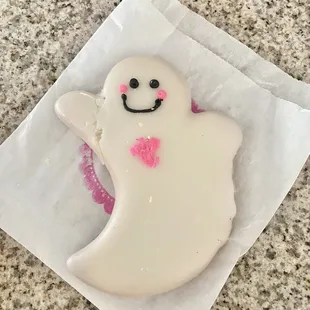 Frosted sugar cookie