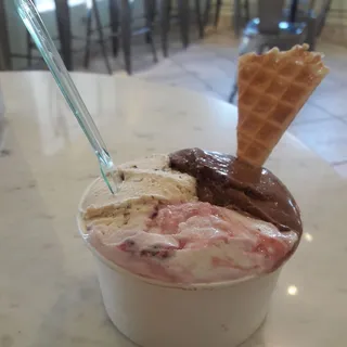 Cherry Mascarpone Gelato