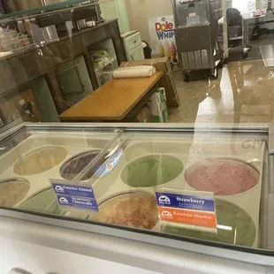 All the ice cream.