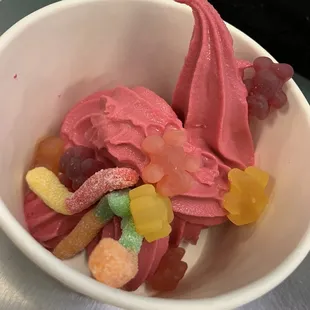 Pomegranate and gummies